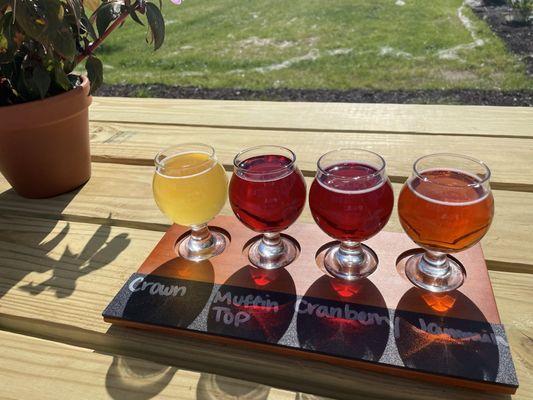 Cider flight