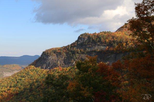 Great view of Whiteside Mountain