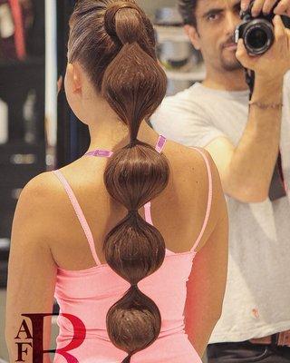 Ponytail style