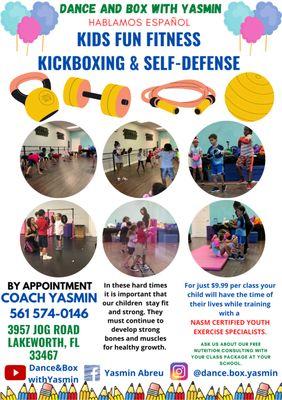 PARENTS: Do your little ones have waaay too much energy? Need a place for them to let it out... How about some Fitness Kickboxing?