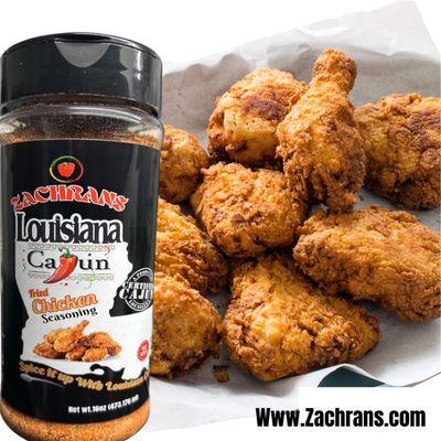 Zachrans Louisiana Cajun Fried Chicken Seasoning