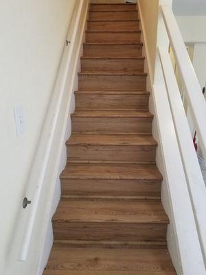 Laminate stairs