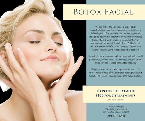 Botox facial