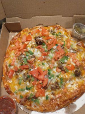 Mexican pizza