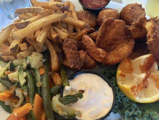 Fried Seafood platter