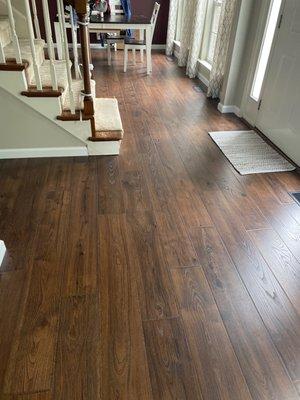 New laminate flooring!