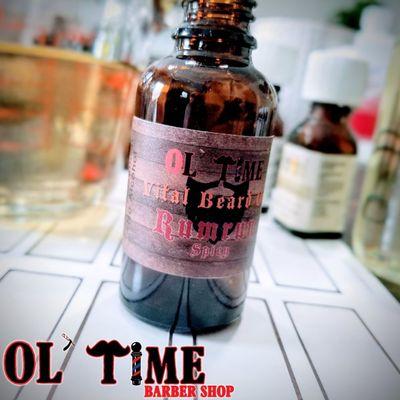 Ol' Time Beard Oil. Blended in house!