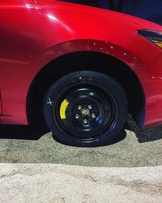 Tire change