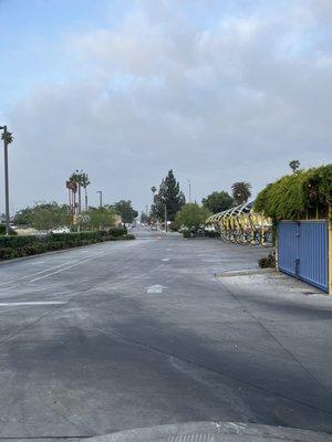 Beautiful vacuum lot always clean and ready for customers.