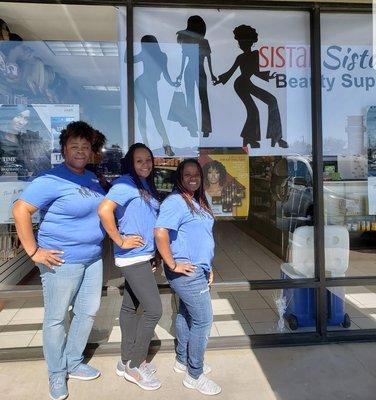 The Owners of Sistah Sistah Beauty Supply