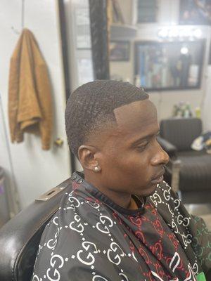 Kings client with a high taper