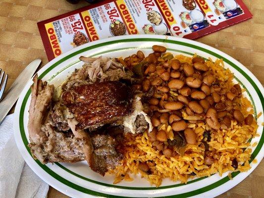 Pernil, Rice & Beans = The Trinity