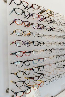 We carry a wide selection of frames featuring independent brands like Salt, Etnia, Akoni and more!