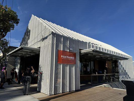 Pop-up food vendors