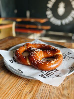 Giant Soft Pretzel: $10 Happy Hour