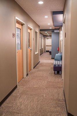 Massage Building Hallway