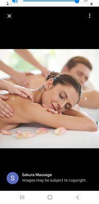 Couples massage