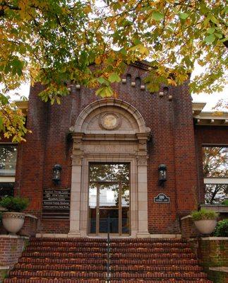 This is the old library building where my practice is located.