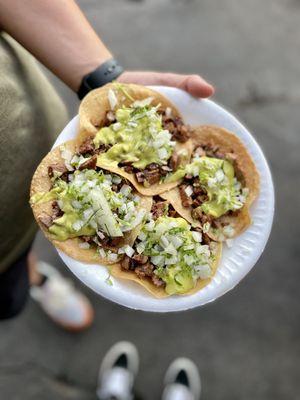 Carne asada tacos