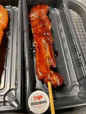 Char Siu Chinese BBQ Skewered Bacon