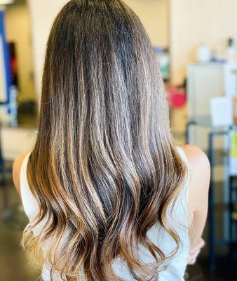 Brazilian blowout smoothing treatment