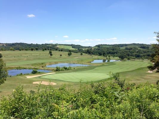 This is from the 4th tee overlooking the back 9