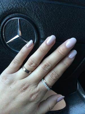 Fill and shellac done by TINA!