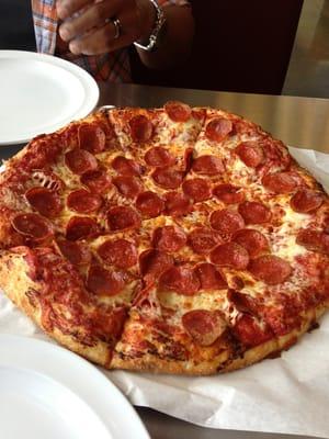 Pepperoni pizza