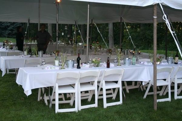 Off-site rehearsal dinner in Oakland Township