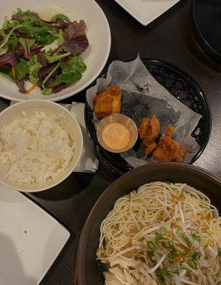 Tonkotsu Ramen Ika Karaage