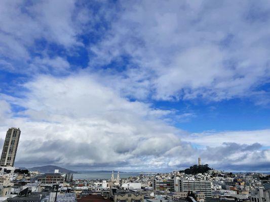 Beautiful view from the rooftop. =)