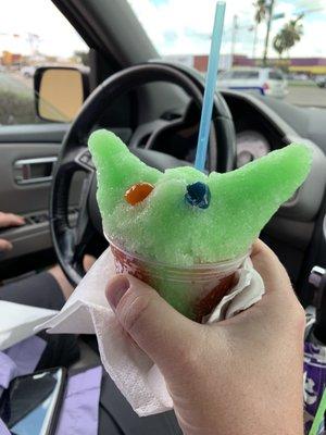 Yoda Snow cone