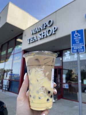 Custard Boba Milk Tea