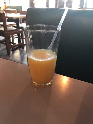 They have OJ!