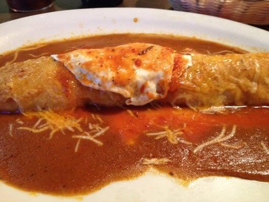 Enchilada a Caballo