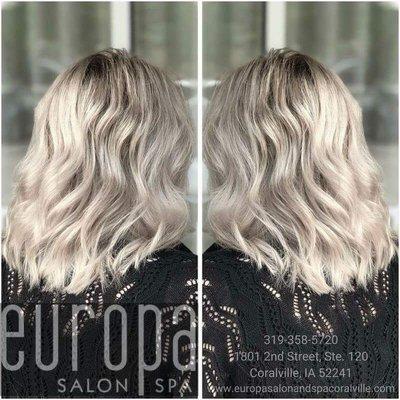 Platinum balayage