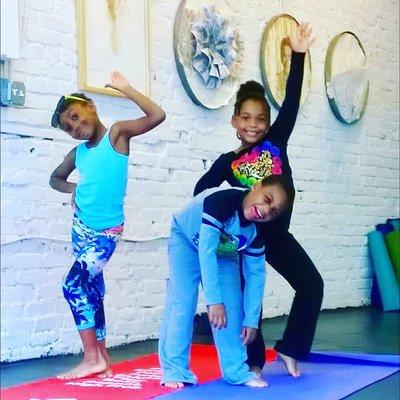 Kids yoga and scheduled children events by appointment