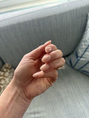 Nails in "put it in neutral"