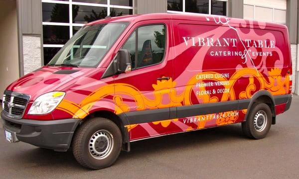 Vehicle wraps and lettering