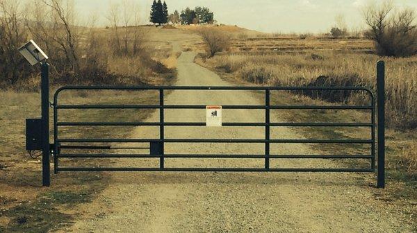 Loma Rica Solar Ranch Gates