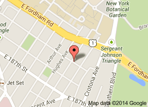 We are located off the Corner of Belmont Avenue