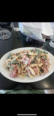 Chicken gorgonzola salad pasta