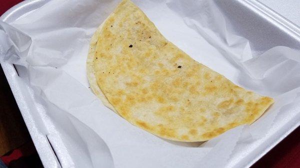 Cheese quesadilla