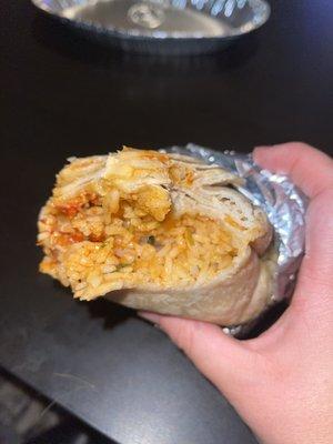 Chicken Burrito