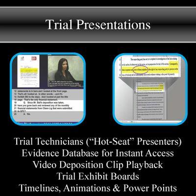 Trial Presentations using Dynamic Call-outs & Annotations