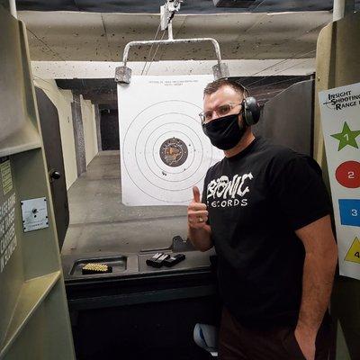 The basic pistol course