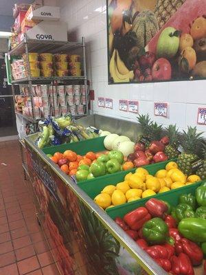 Produce section