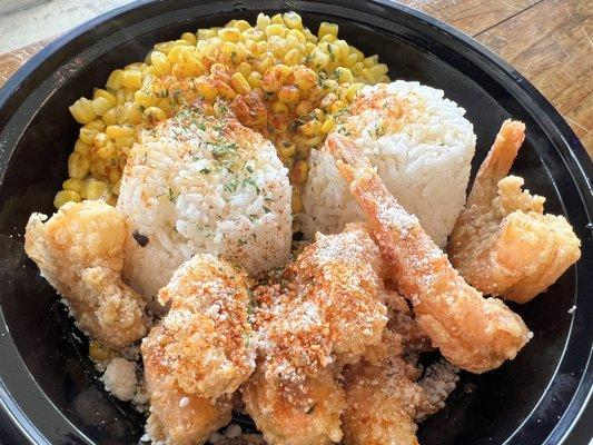 Crispy Fried Shrimp Combo