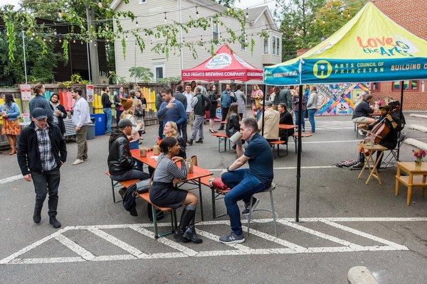 Arts Council of Princeton's annual Beer Garden