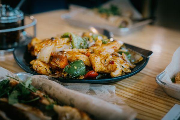 Fish Fillet with Black Bean Sauce